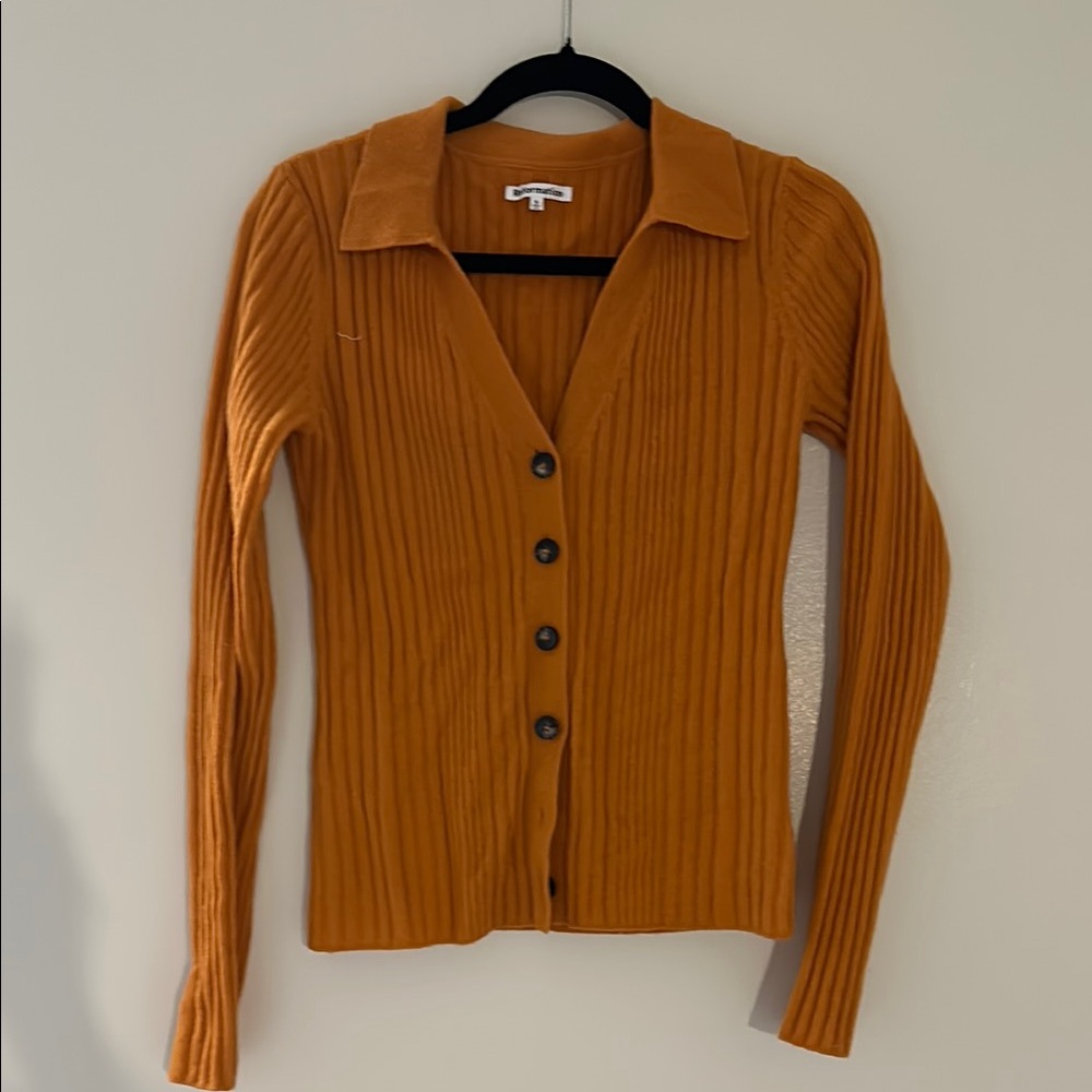 Cashmere cardigan reformation